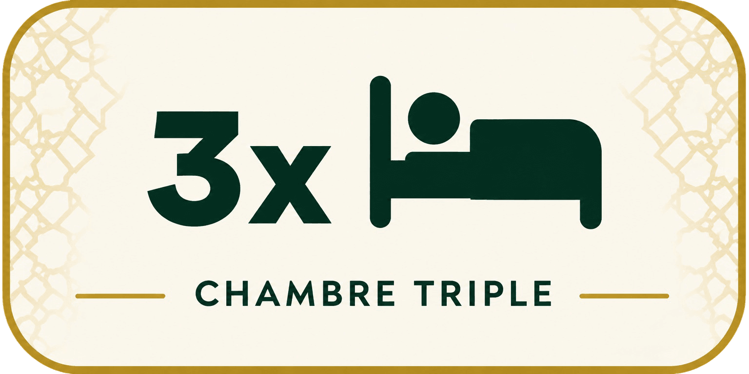 Chambre triple