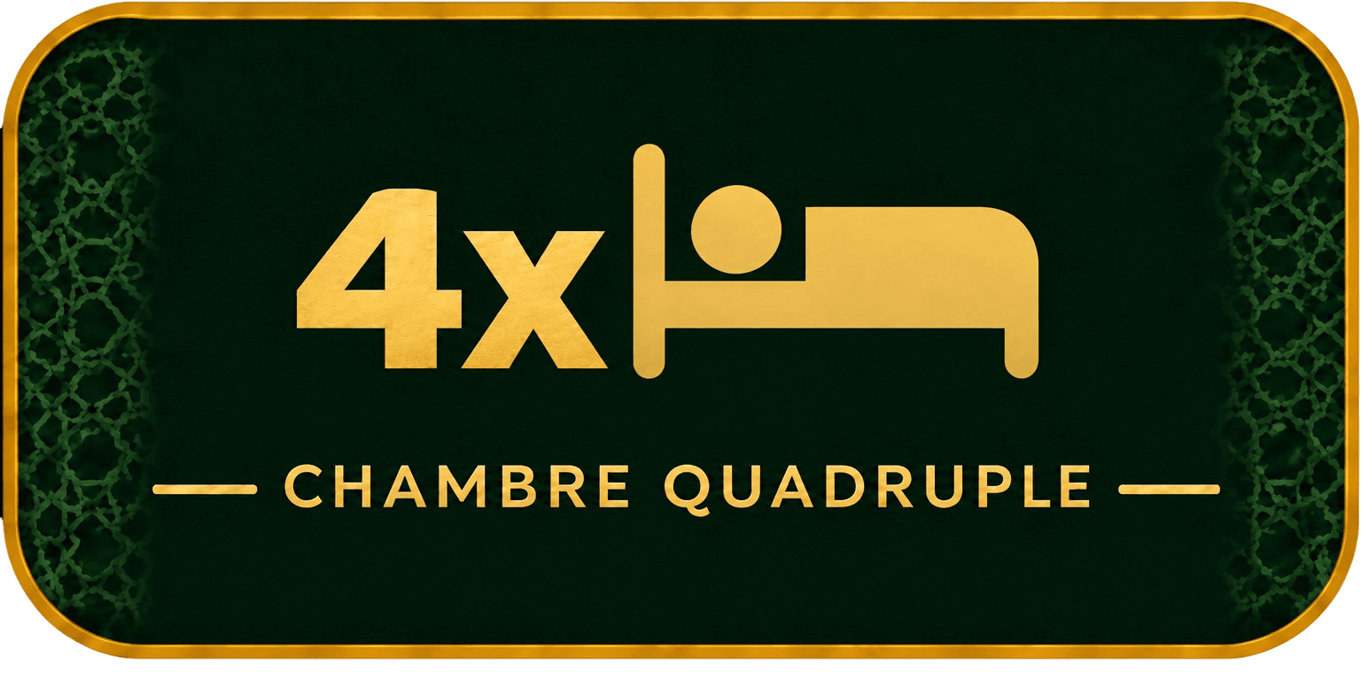 Chambre quadriple